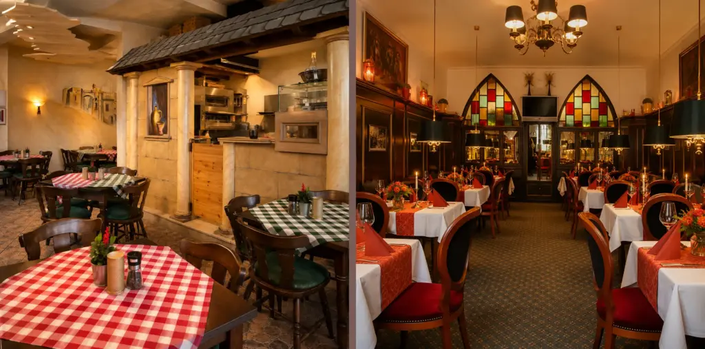 Pizzeria und Restaurant